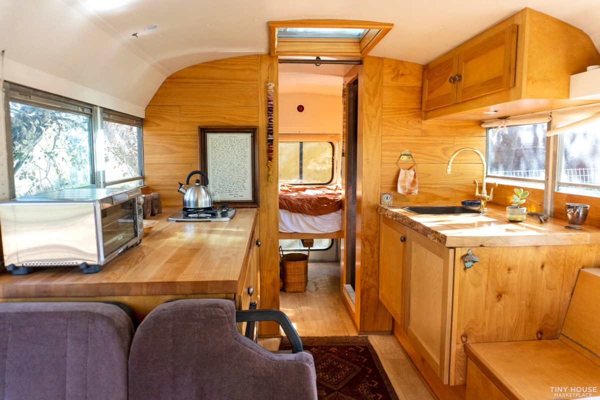 Dreamy Bus Camper For Sale - Image 1 Thumbnail