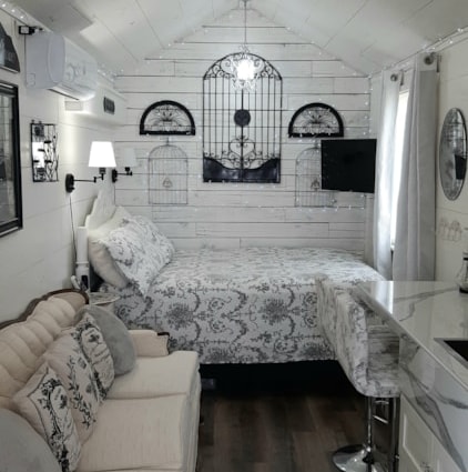 PENDING SALE Elegant Chandelier House with Clawfoot Bathtub - Image 2 Thumbnail
