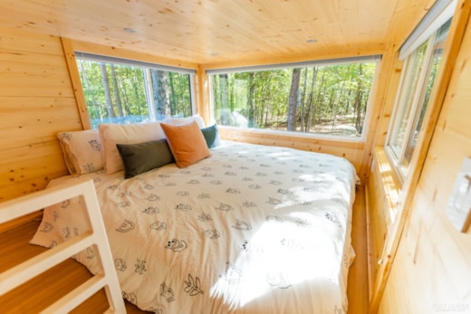 RVIA Certified Escape One Tiny Home with two lofts and off grid package