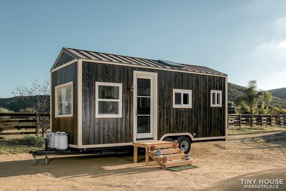 Gorgeous modern meets rustic tiny home on wheels! - Image 1 Thumbnail