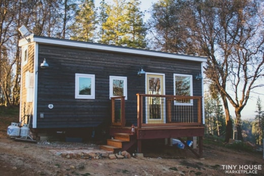 Grey Tiny House in Northern California