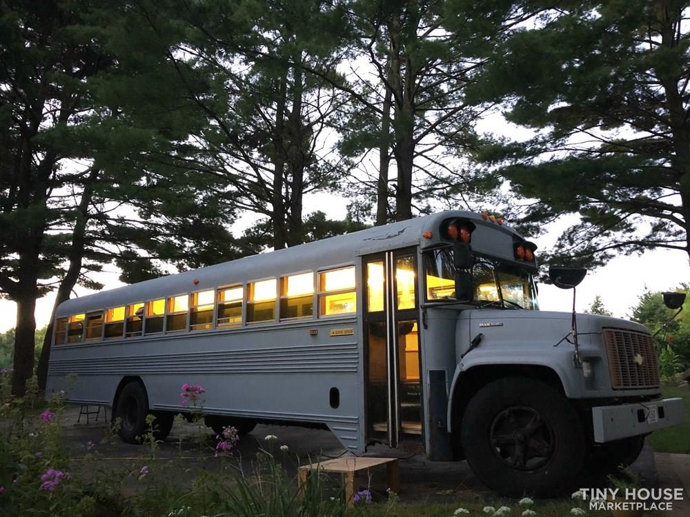 Hank Bought a Bus - widely shared bus conversion - FOR SALE $12,000 OBO - Slide 2