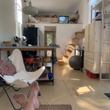 Industrial/Modern Style Tiny Home for sale.  10'x28' plus 90sf loft - Image 3 Thumbnail