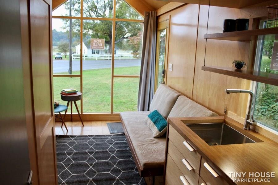 This Lightweight Custom Tiny Home is Beautiful, Spacious and Easy to Pull.  - Slide 11