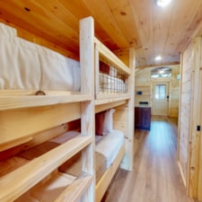 SOLD: Log Cabin #1586 sleeps 6-8! Riverview with loft, Park Model RV - Image 5 Thumbnail