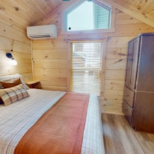 SOLD: Log Cabin #1586 sleeps 6-8! Riverview with loft, Park Model RV - Image 6 Thumbnail