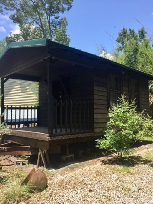 Log Cabin Style Tiny House on Trailer For Sale - $12,500 (White Springs)