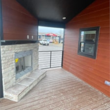 Luxury Cabin Tiny Home w/ Full Covered Porch & Outdoor Fireplace - Image 3 Thumbnail