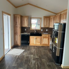 Luxury Cabin Tiny Home w/ Full Covered Porch & Outdoor Fireplace - Image 4 Thumbnail