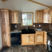 Luxury Cabin Tiny Home w/ Full Covered Porch & Outdoor Fireplace - Image 5 Thumbnail