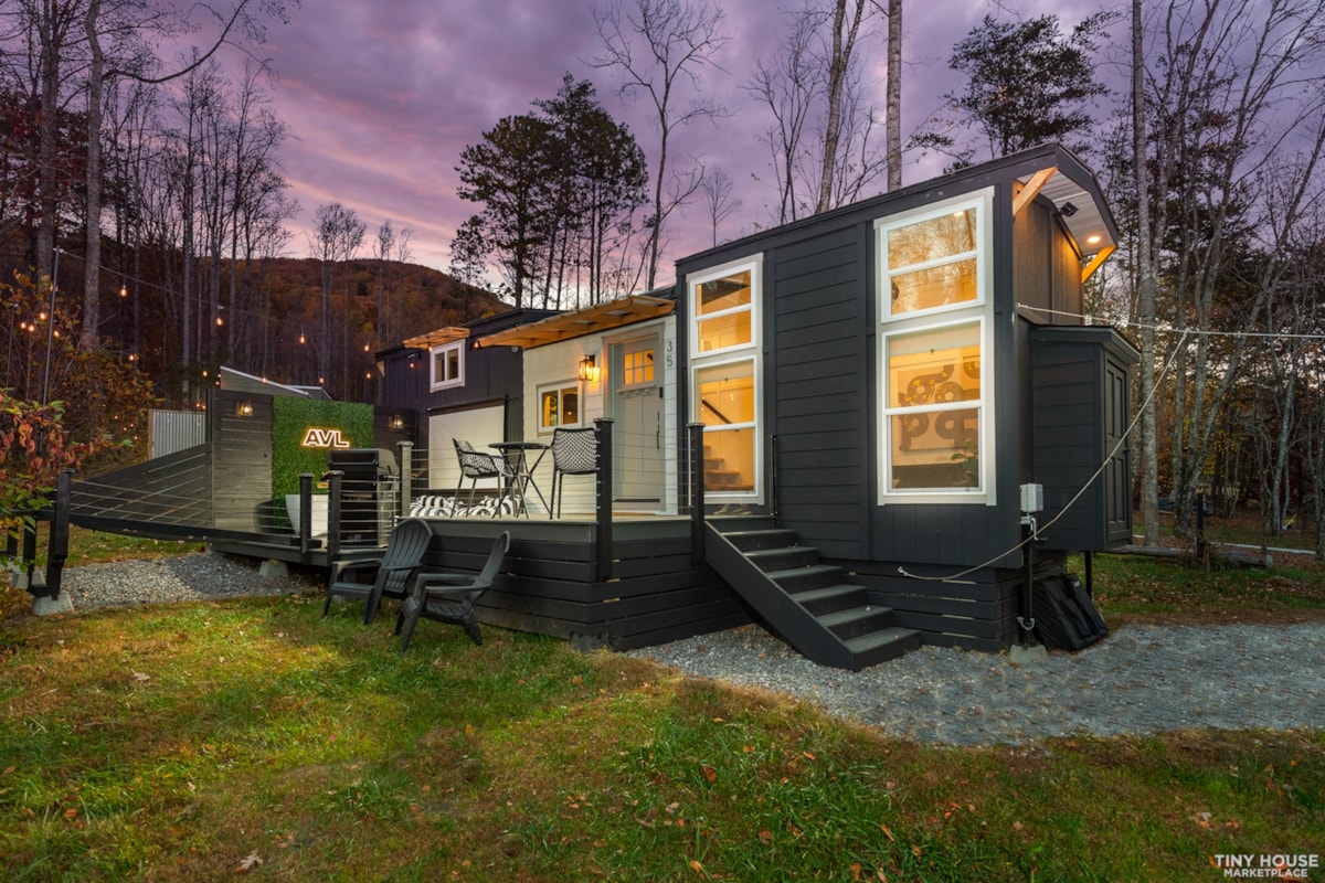 Luxury Modern Turn-Key Tiny House on Wheels with Deck - Image 1 Thumbnail