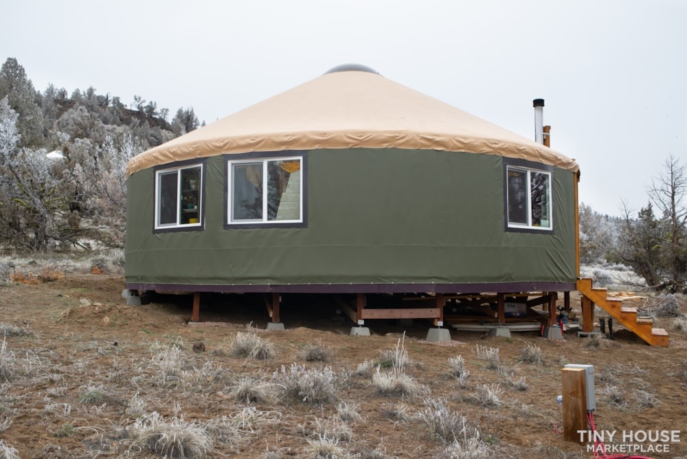 Tiny House for Sale - Luxury Off-Grid Yurt For Sale