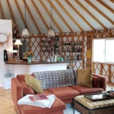 Luxury Off-Grid Yurt For Sale - Image 5 Thumbnail