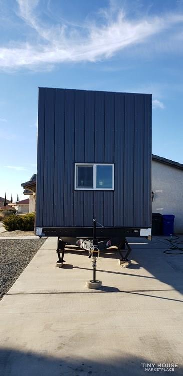 Modern 20ft tiny house shell on trailer