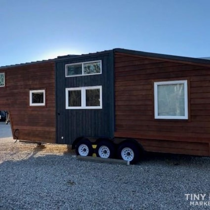 Modern Cabin Styled Tiny House with Goose-neck Trailer  - Image 2 Thumbnail