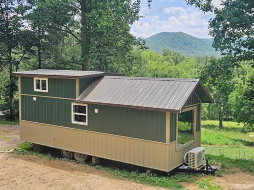 Modern Mountain Living Co.  10 x 28 Tiny Home on Wheels
