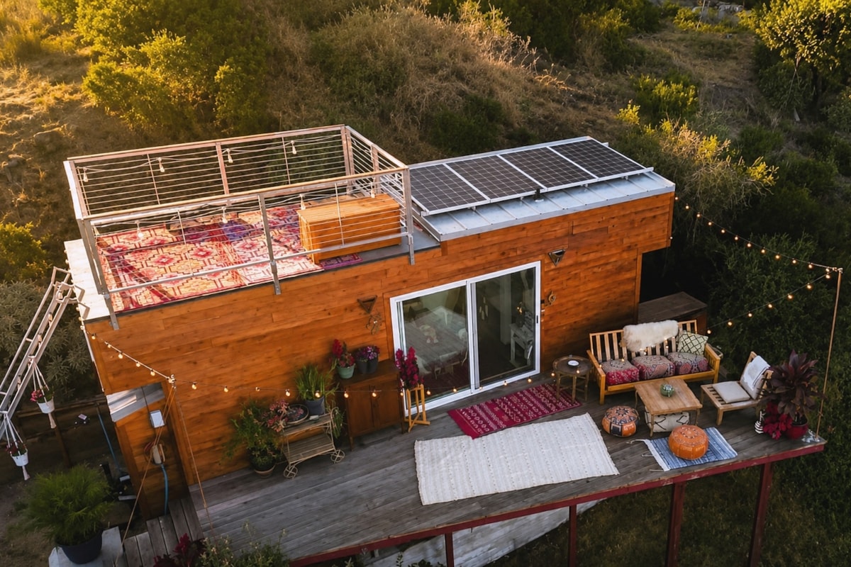 Moroccan Inspired Tiny Home Dream with Rooftop Deck & Solar!  - Image 1 Thumbnail