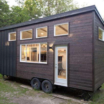 Natural Modern Luxury 26ft Tiny House on Trailer by Made Relative - Image 2 Thumbnail