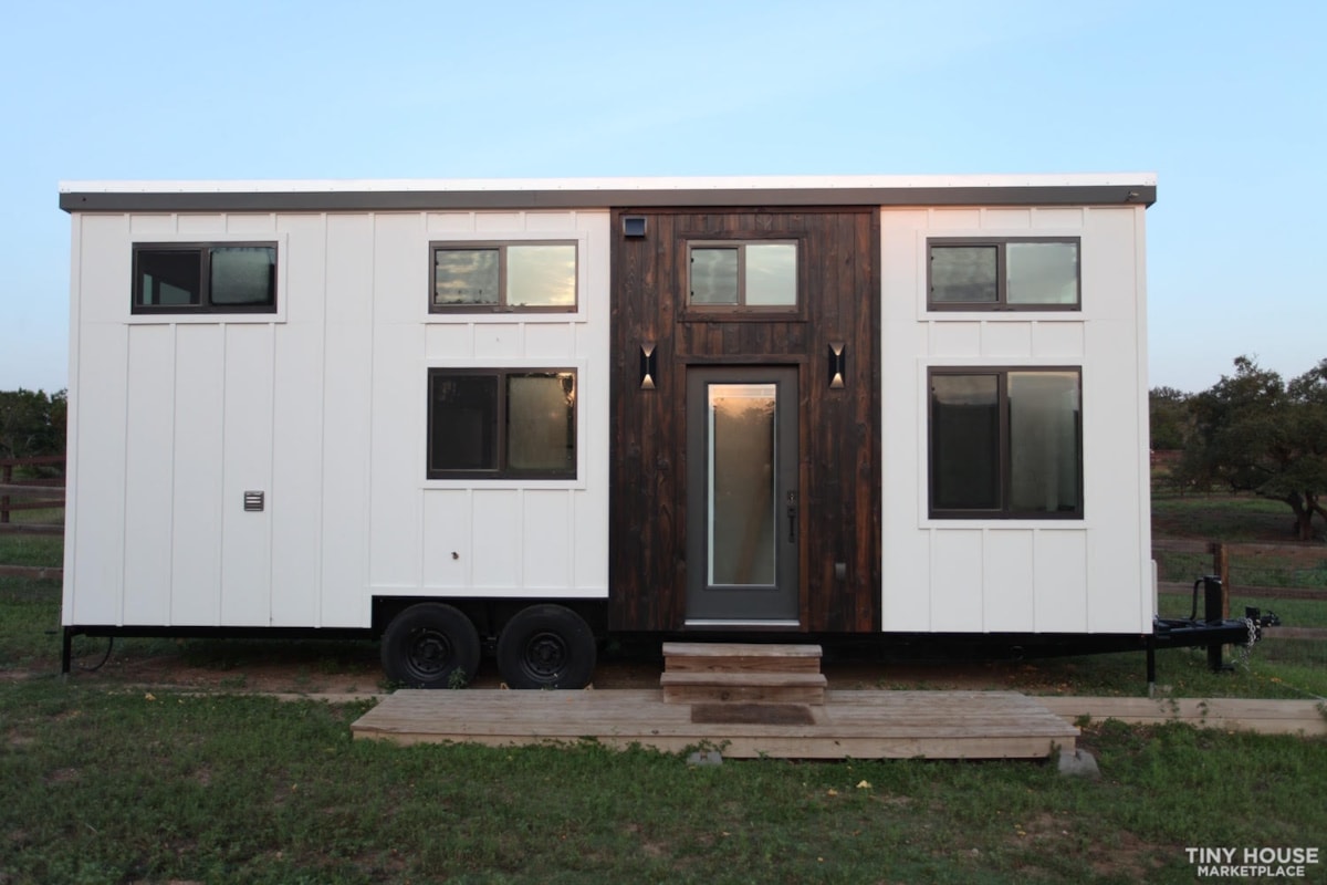 New 2023 NOAH certified 28' double loft Tiny Home built by Nomad Tiny Homes - Image 1 Thumbnail