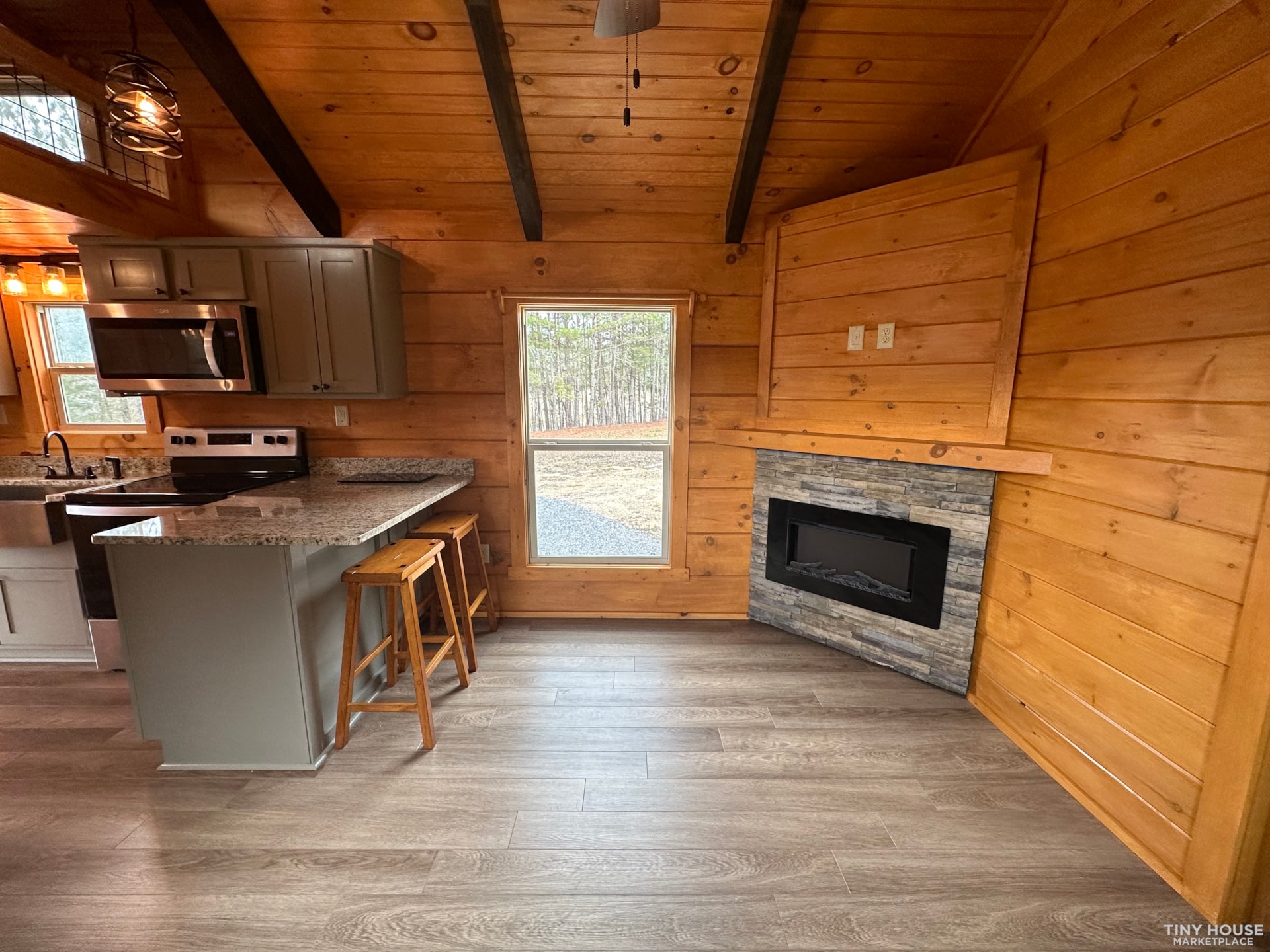 Tiny House for Sale - New Build- Luxury Log Cabin Tiny Home