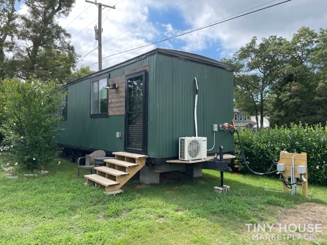 Newly completed 35'L x 10'W x 12'H tiny home with Hitch & Wheels. - Image 1 Thumbnail