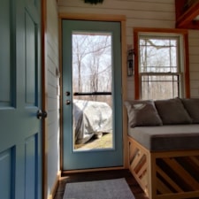 NOAH Certified 8x16 retro industrial farm style Tiny Home - Sold - Image 6 Thumbnail