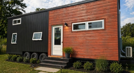 Nordic Style 30' Tiny House on Wheels 