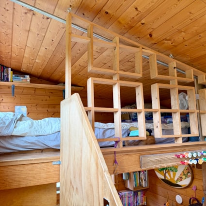 Off-Grid 26ft Dual-Loft THOW on Iron Eagle Triple-Axle Trailer (Port Angeles, WA - Image 2 Thumbnail