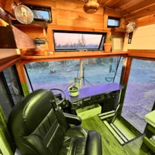 Off-Grid Luxury Skoolie | 20" Roof Raise | 2,700W Solar | Cummins Diesel - Image 6 Thumbnail