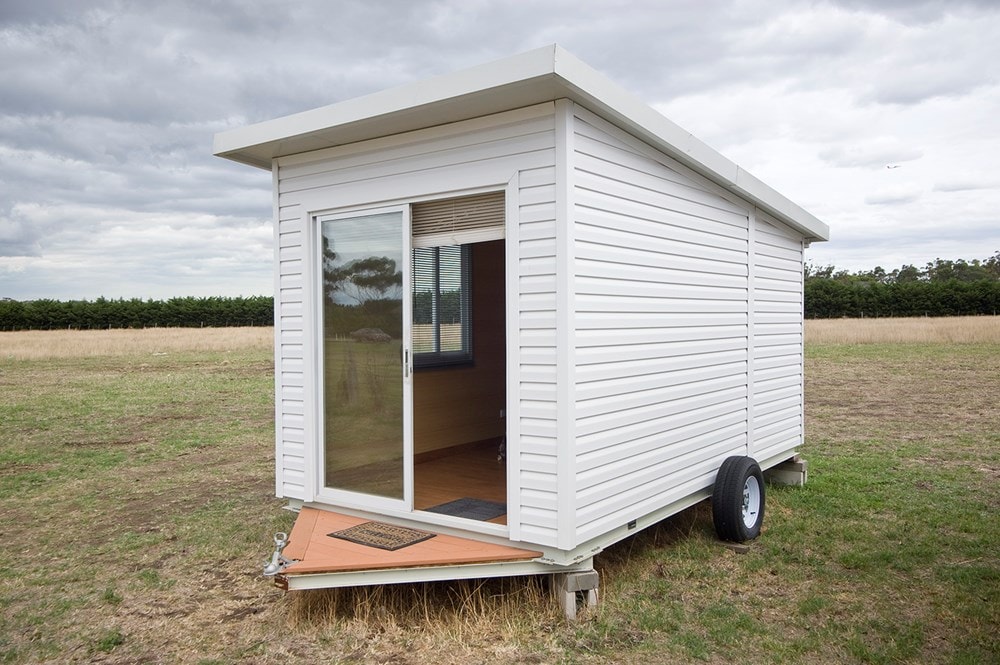 pre fab home mobile luxury prefabricated tiny house trailer on wheels - Image 1 Thumbnail
