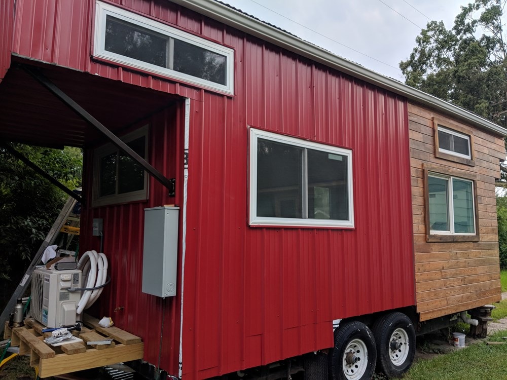 Reduced price, Must Sell ASAP! 8.5x27 Modern Dual Loft Tiny House on Trailer - Image 1 Thumbnail