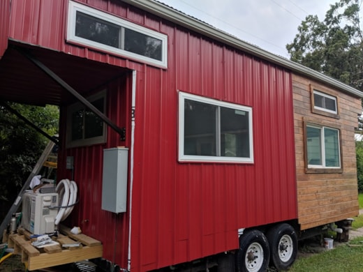 Reduced price, Must Sell ASAP! 8.5x27 Modern Dual Loft Tiny House on Trailer