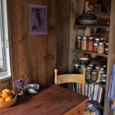 Rustic self-sufficient 31' handmade redwood tiny house - Image 4 Thumbnail