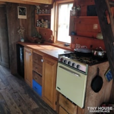 Rustic self-sufficient 31' handmade redwood tiny house - Image 6 Thumbnail
