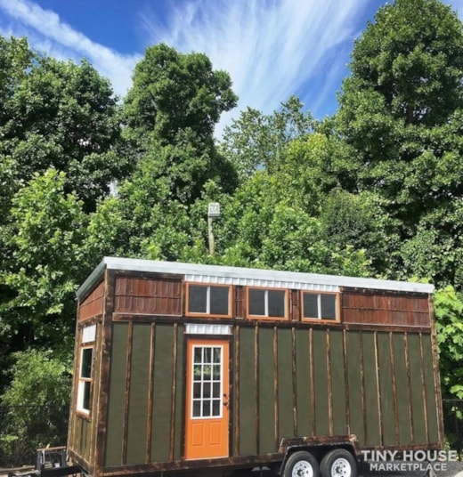 Rustic Style 24 ft Tiny house we like to call Little Pine