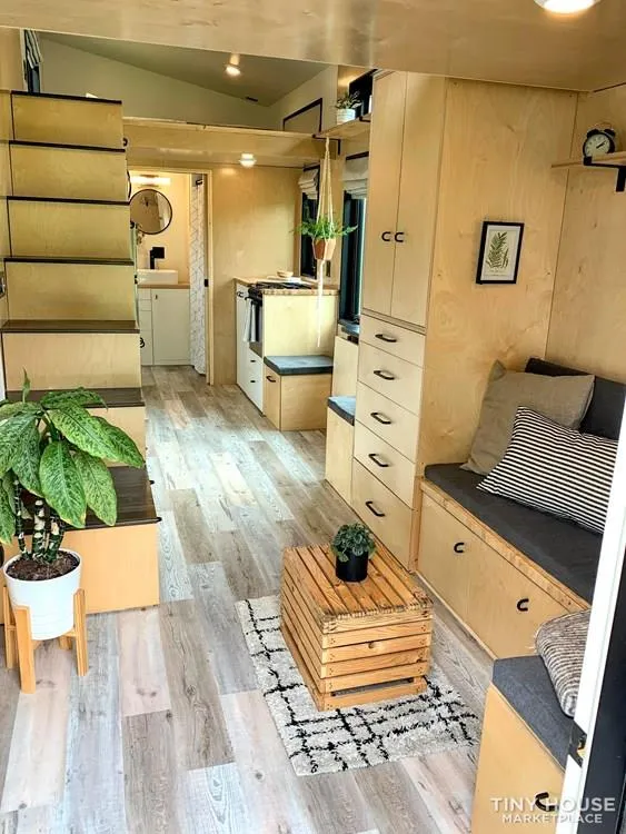 A 'Scandinese' tiny home is for sale in Portland