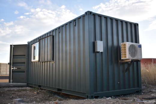 Shipping container office/studio - easily converts to fully functional tiny home