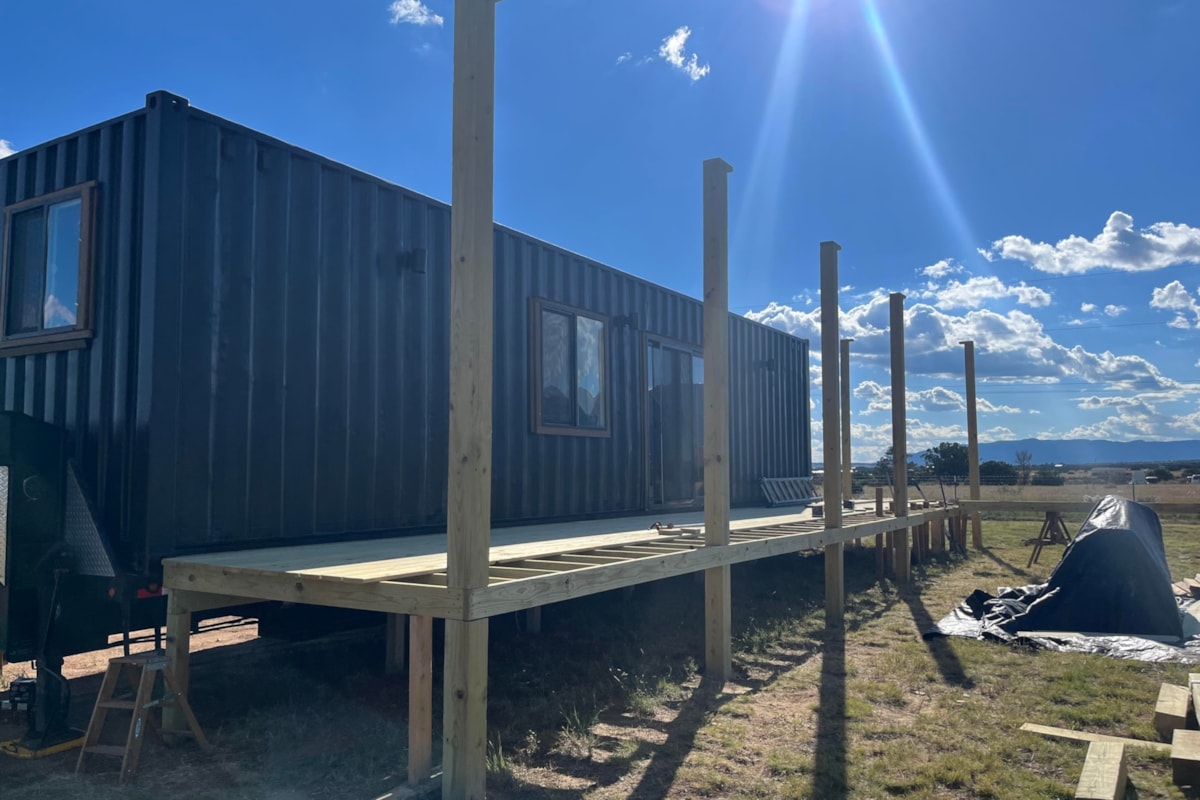 Shipping Container Tiny House and Trailer For Sale - Image 1 Thumbnail