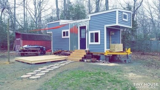 Spacious Two Bedroom Tiny House on Wheels