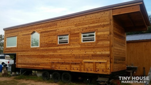 Stage 2 Custom Off-Grid Designed Tiny House On Wheels (THOW) Shell