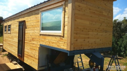 Stage 2 Custom Off-Grid Designed Tiny House On Wheels (THOW) Shell - Image 2 Thumbnail
