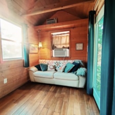 Storybook Cedar Tiny House on Wheels | Guest-Ready | 9' × 24.5' - Image 6 Thumbnail