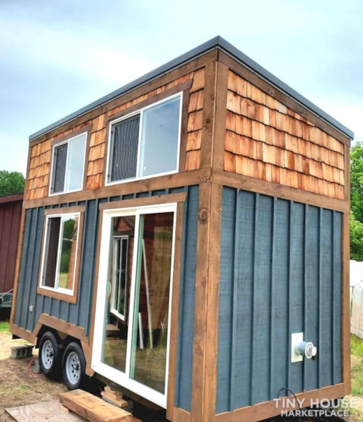 The 17' long FireFly by Lil Bear Tiny Homes