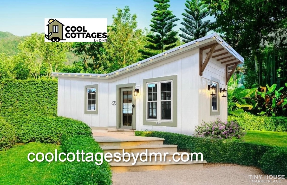 The Deluxe Butterfly Cottage  tiny home , 10'x28' , tri-axle trailer  - Image 1 Thumbnail
