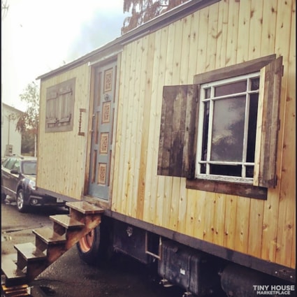 Tiny Abode Full of Magicka Built on GMC 6000 Diesel Truck - Image 2 Thumbnail