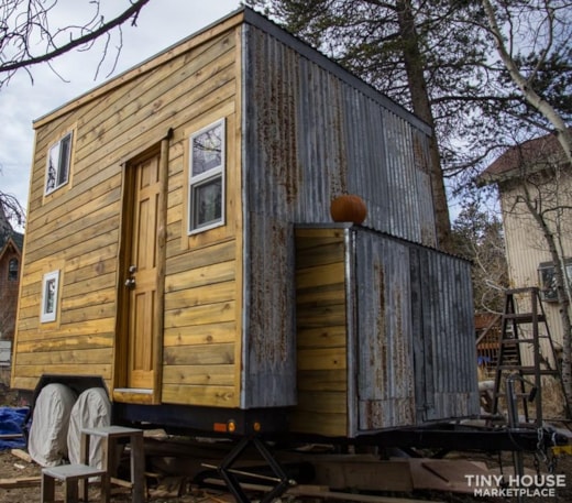 Tiny Cabin 12' x 8.5' Tiny House on Wheels