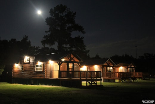 Tiny Home Log Cabin