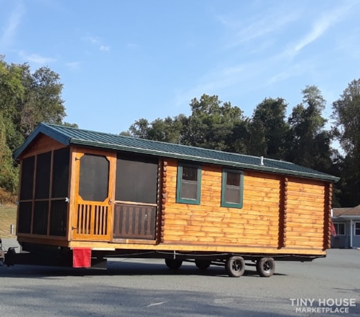 Tiny Home Log Cabin