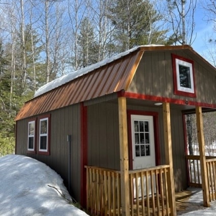 Tiny House 12x20 with covered povered porch - Image 2 Thumbnail