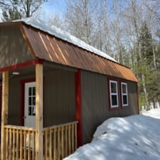 Tiny House 12x20 with covered povered porch - Image 3 Thumbnail